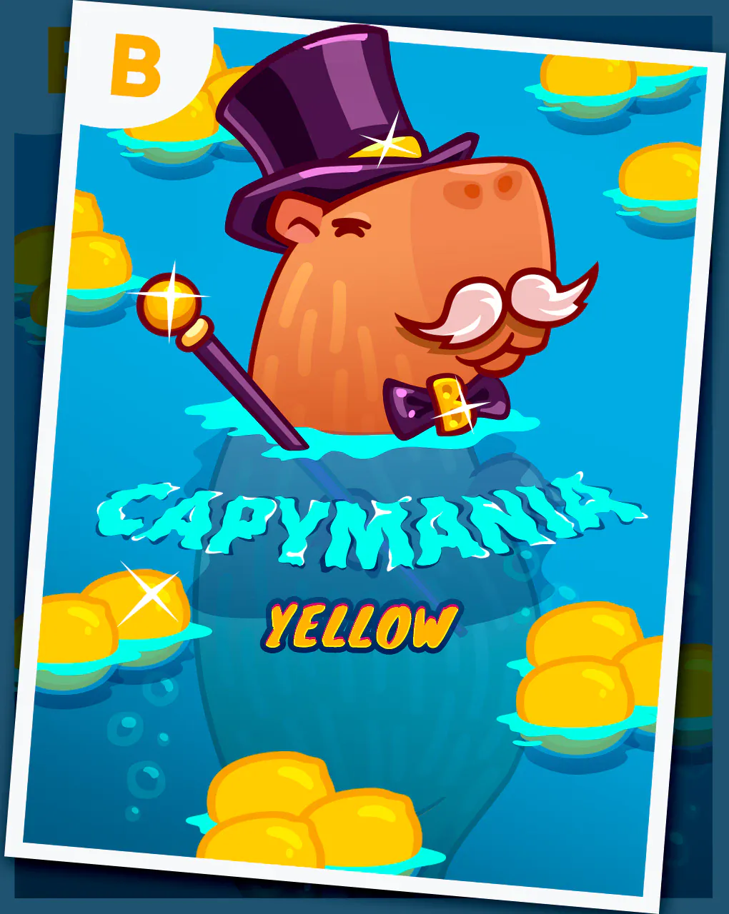 Capymania Yellow - HUNIAN138